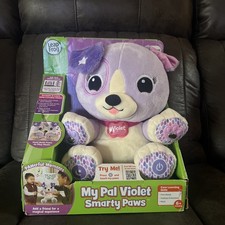 Leap Frog My Pal Violet Smarty Paws Snuggle  Learn Interactive Plush Toy NEW