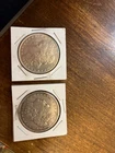 1888 and a 1891 morgan dollar