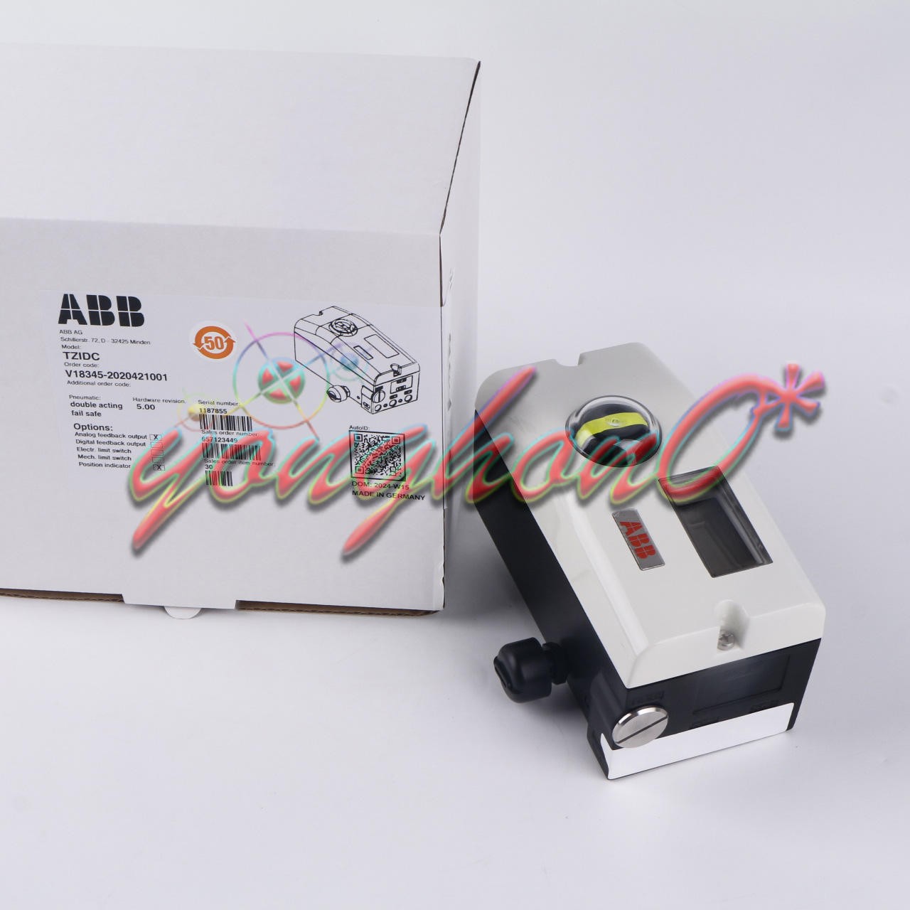 ONE NEW ABB Valve Positioner V18345-2020421001 V183452020421001