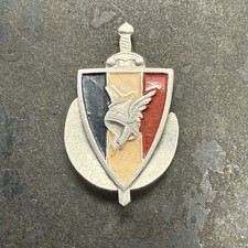 Original WWII Vichy French Veterans Legion Lapel Pin Badge Axis