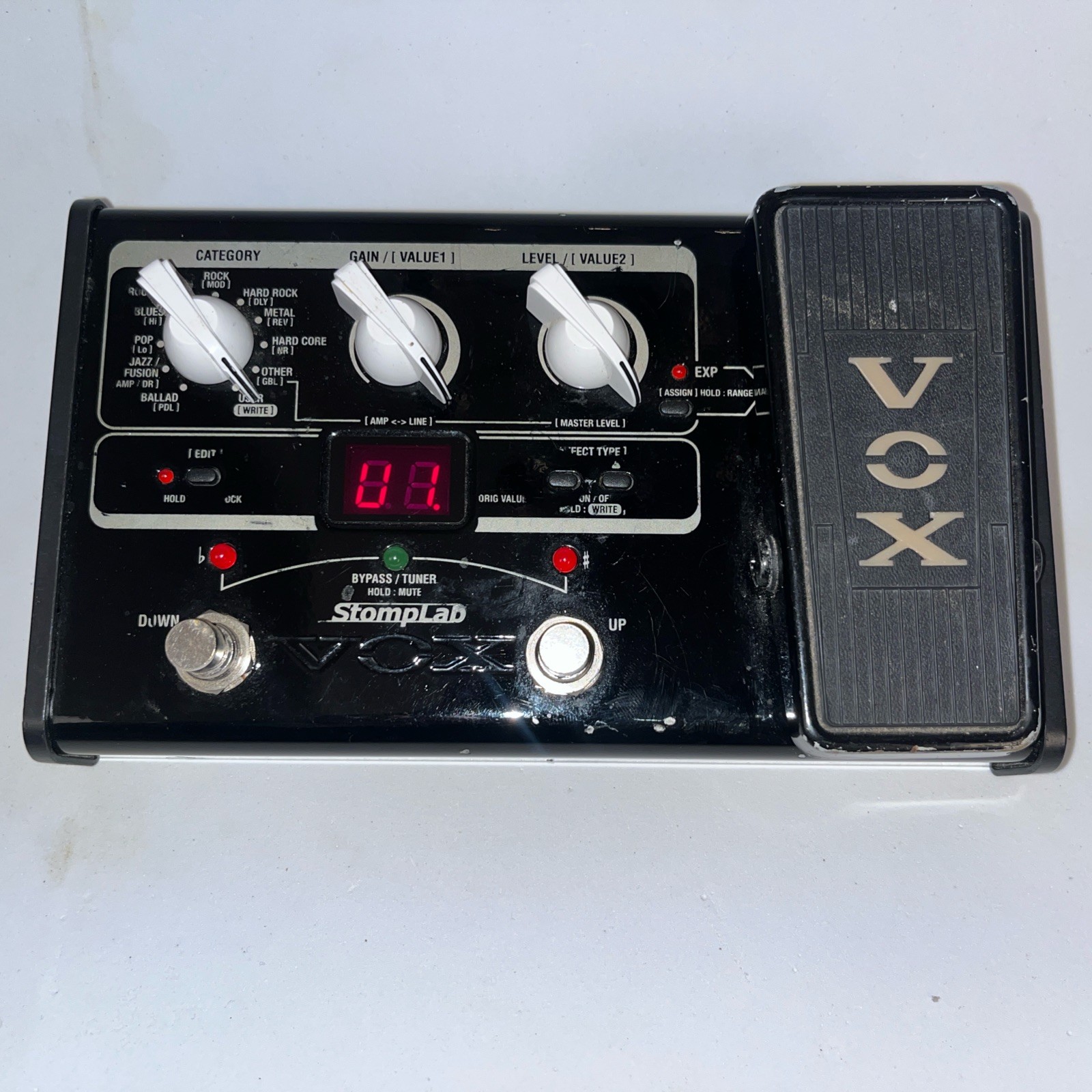 Vox StompLab IIG Multi-Effects Guitar Effect Pedal SL2G