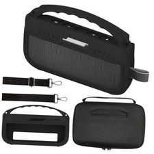 Silicone Cover and Carrying Case for Bose SoundLink Flex Speaker - Black Case