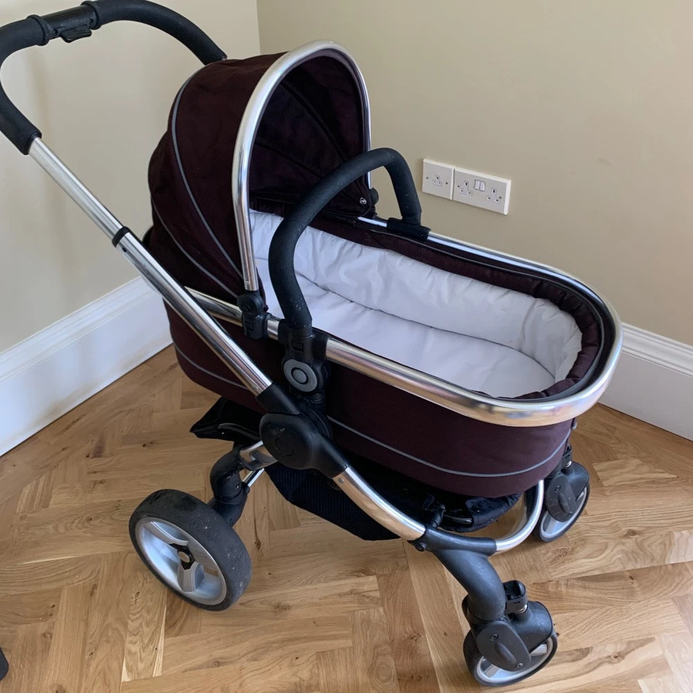 iCandy Peach Main Carry Cot, Rain Cover Rubber Replacement Handle - Used