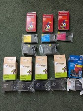 Lot of 7 Black Ink Cartridges and 3 Colored Cartridges New Sealed