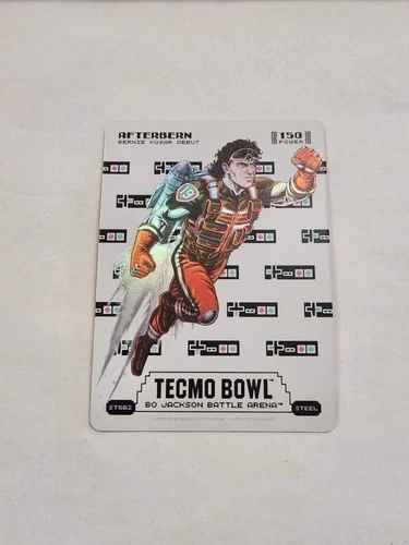 2026 BOBA Bo Jackson Battle Arena Tecmo Bowl Bernie Kosar Afterburn Debut Steel