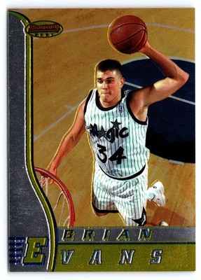 1996-97 Bowmans Best - Brian Evans Rc #R19