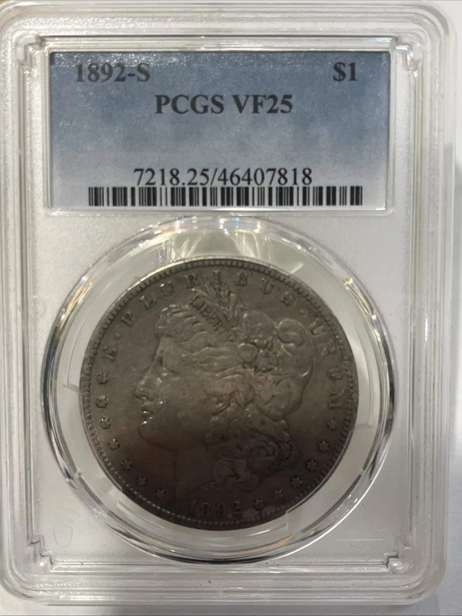 アメリカ古い銀貨セット 1924 1926 1944 1892 1892 Year Grade VF 35 Morgan US Dollars (1878-1921) for sale | eBay