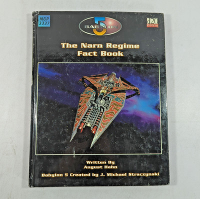 Babylon 5 The Narn Regime Fact Book Hardcover Mongoose Publishing d20