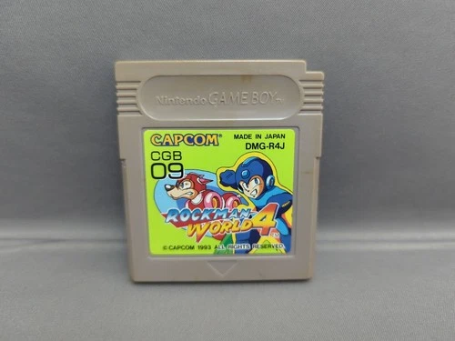 * Japan Import - Rockman World 4 (Nintendo Game Boy GB) Cartridge Only