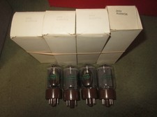 (4) Mint Matched NOS NIB Sylvania Jan 6L6WGB  = 6L6   Ham Radio  Audio  Tubes