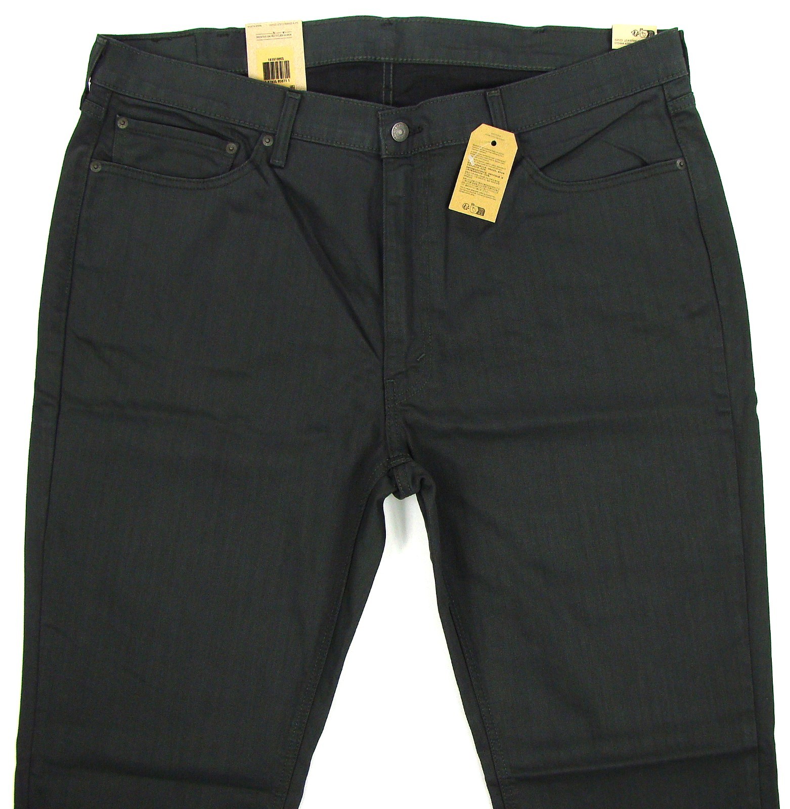 New Levis 541 Men's Jeans Athletic Taper SIZE 42x30 BLACK Stretch FREE SHIPPING thumbnail 6