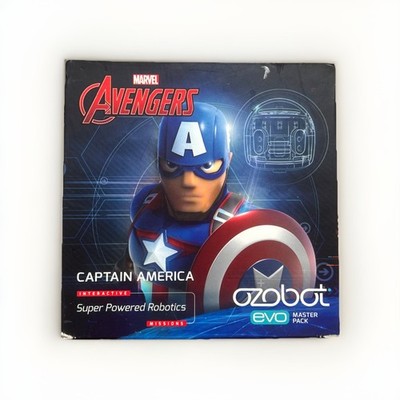 Ozobot EVO Master Pack Marvel Captain America Super Powered Robotics
