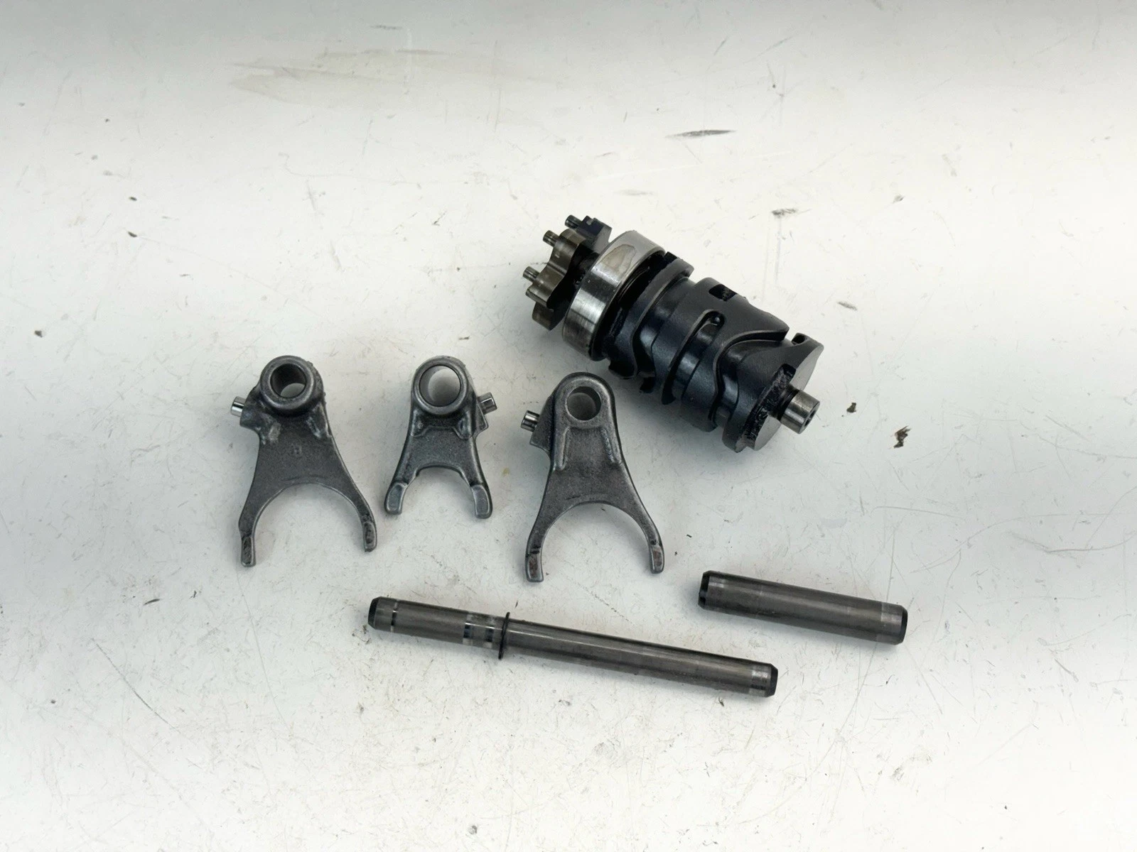 ✅ 1993 - 2001 Yamaha YZ80 YZ 80 Shift Drum Forks Set Tranny OEM 1993