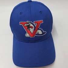 Vintage Vermont Expos Hat Snapback Twins Enterprise Blue Red MiLB Defunct Men