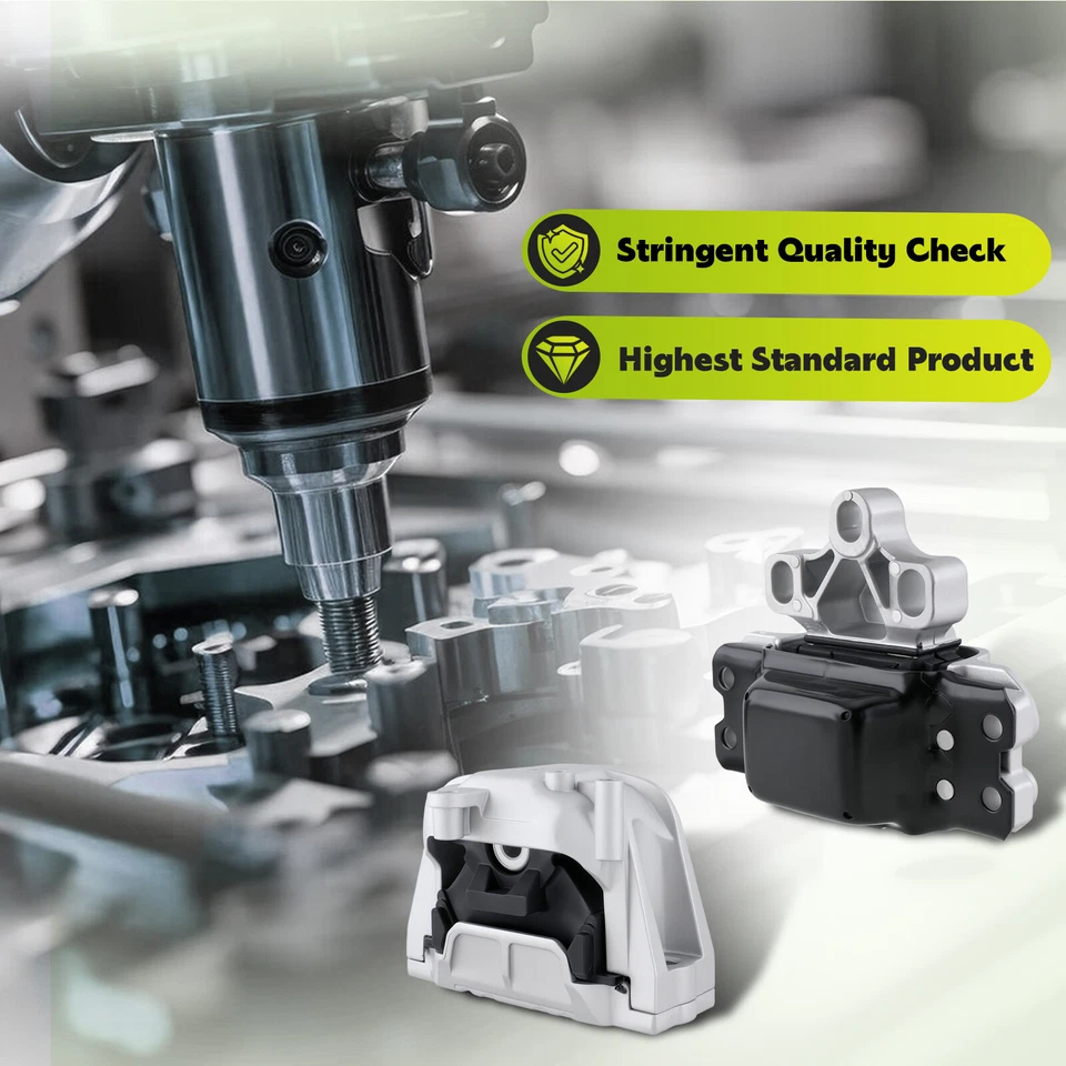 For 2009-2015 VW Jetta 2.0L Engine Motor & Transmission & Torque Strut Mount 5pc - Image 3 of 4