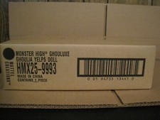 2023 MATTEL CREATIONS MONSTER HIGH GHOULUXE GHOULIA YELPS DOLL--NEW