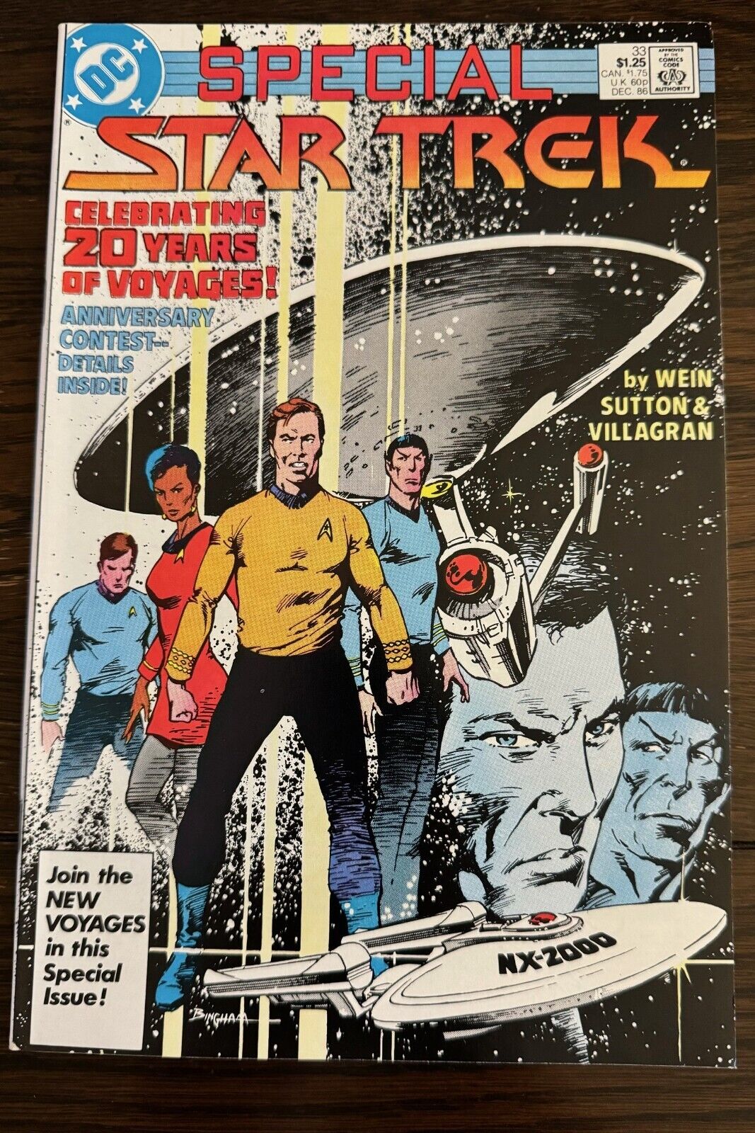 Star Trek #33 and bonus issue 19 1985 and 1986 DC Comics  