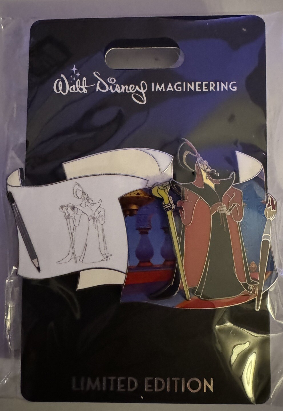 MOG WDI Off The Page Animation Villains Jafar Aladdin LE 300