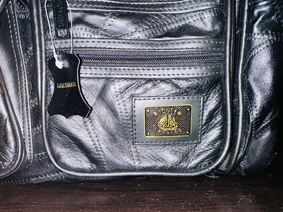 Vintage Pioneer Express Men’s Leather Duffle - image 2 of 4