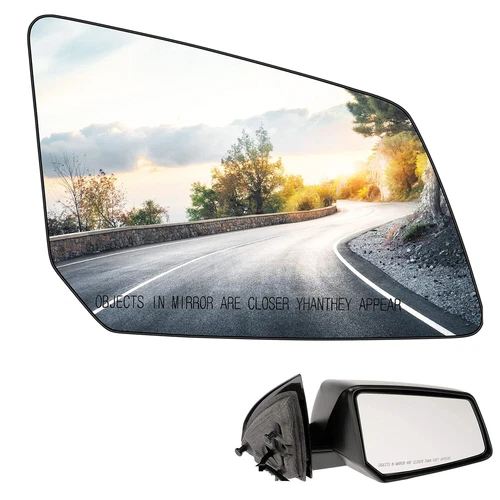 Passenger Side Heated Mirror Glass For GMC Acadia Saturn Outlook Chevy Traverse