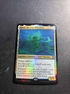 mtg ranar commander deck Unlocked Pro Trader: The Spirit Of create a 1/1 white Spirit creature token with flying. Kaldheim: Ranar, the Ever-Watchful Commander