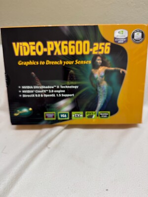 Nvidia PX6600, Geforce 6600 GPU - OPEN BOX!!!!