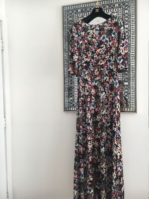 New Women's Designer ERDEM Gorgeous Floral Print Maxi Gown Dress Black Combo 10 | eBay New Women's Designer ERDEM Gorgeous Floral Print Maxi Gown Dress Black Combo 10 | eBay