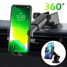 Car Windshield Dashboard Cell Phone Mount Holder Stand For iPhone Samsung GPS