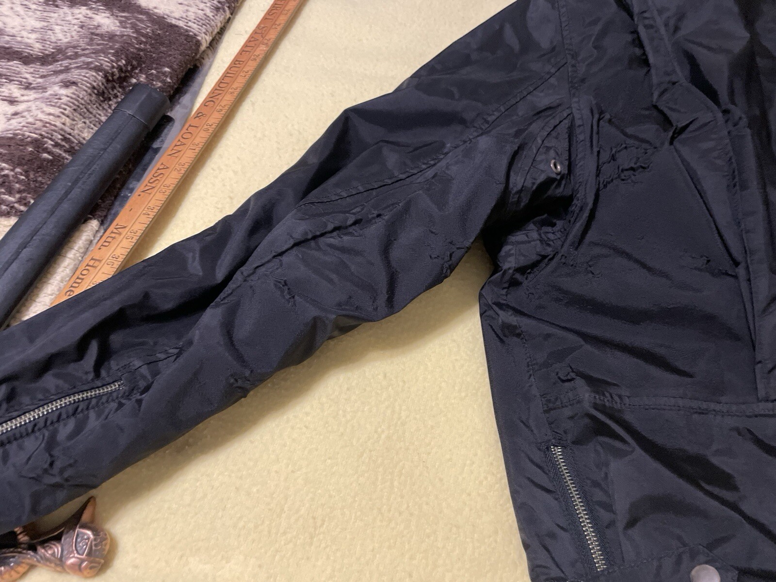 First Classic Leather Jacket-reversible NWOT - image 15