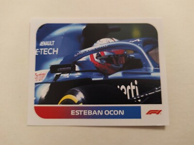 2021 TOPPS F1 OFFICIAL STICKERS OCON N 95 NEW NEVER ATTACHED