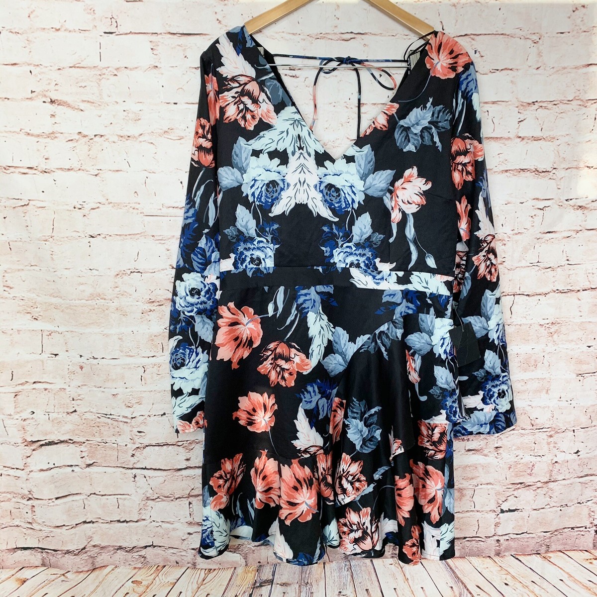 Cooper St Floral Long Sleeve Reality Dress Womens Size 12