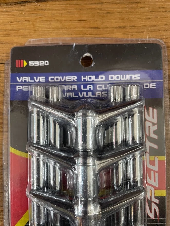 Spectre Valve Cover Hold Downs Part No 5320 New in Package - Image 2 of 3