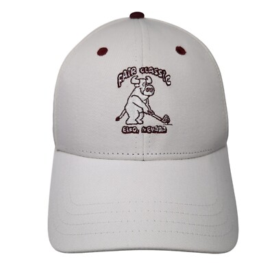 Fair Classic Elko Nevada Snapback Hat White One Size Adjustable Pukka W/Tags