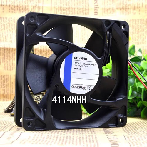 Used tested ebmpaps In Box 4114NHH 120*120*38mm 24V 0.52A 12cm Axial flow fan - 第 1/7 張圖片