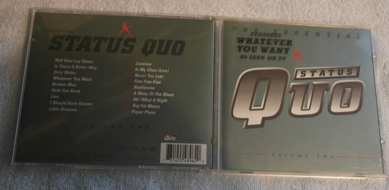 STATUS QUO - THE ESSENTIAL VOLUME 2 CD