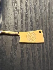 A.M.C. & B.W. of N.A. Meat Cutters & Butchers Union Clever Vintage Tie Bar Clip