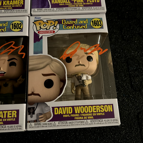Richard Linklater Signed Dazed and Confused Funko Pop Set (Director Autograph) - Picture 9 of 11