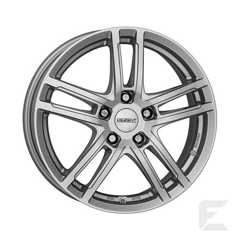 4x 17 Zoll Alufelgen für BMW 5er, Touring / Dezent TZ 7,5x17 ET30 (B-DI01012) - Bild 3 von 4