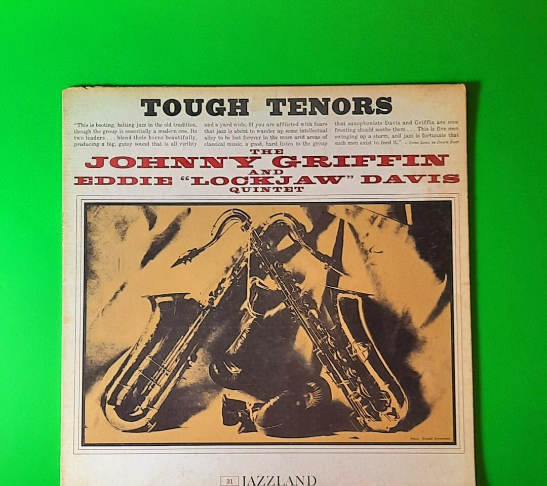 JOHNNY GRIFFIN EDDIE LOCKJAW DAVIS TOUGH TENORS DG JAZZ VINYL