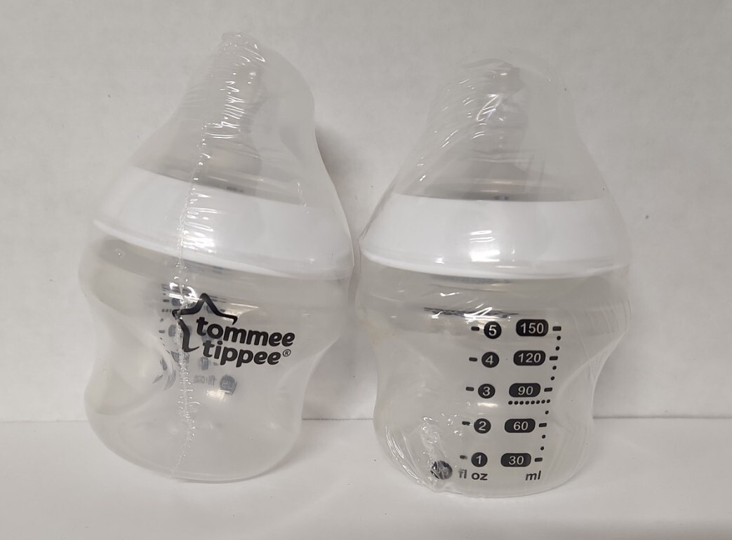 Tommee Tippee 5oz Baby Bottles w/ Nipples NEW SEALED Lot of