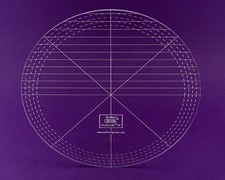 Quilter's Groove ProCircle 12 Template Ruler Longarm  Domestic Quilting 0001631