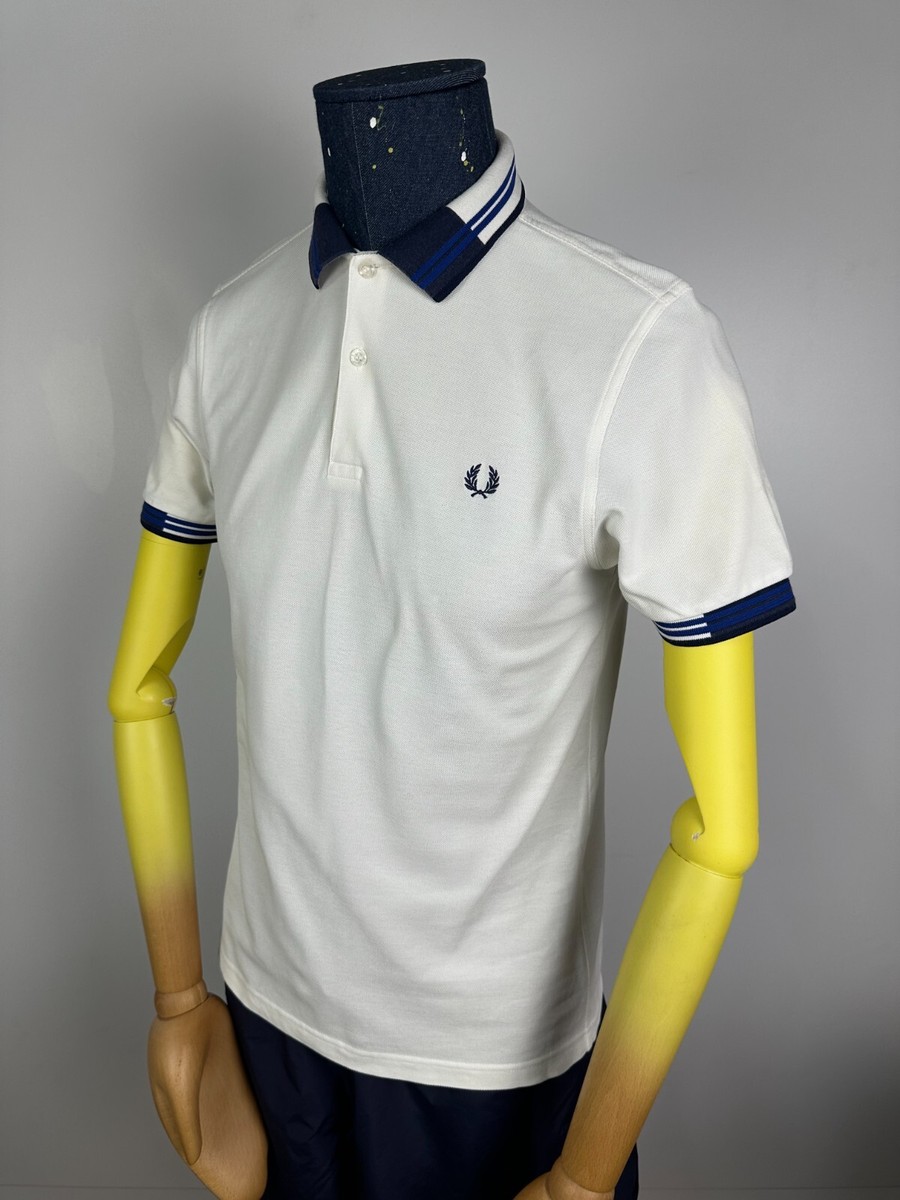 ポロシャツ FRED PERRY Men Polo shirt White 1 M6000 Y53 Fred Perry M6000 White Polo Shirt - M6000-Y53 - BZR Online