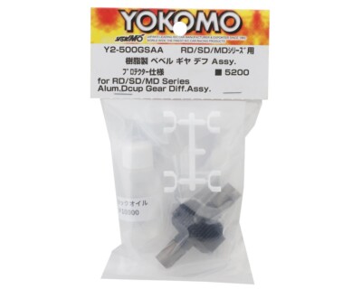 Yokomo Resin Bevel Gear Differential w/Alum Drive Cups (Assem