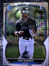 2023 Jose Gerardo Bowman Chrome 1st mojo # BCP- 195