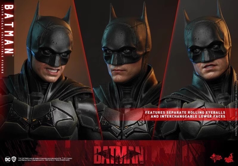 Ready! New Hot Toys MMS638 THE BATMAN 1/6 Regular Version Action