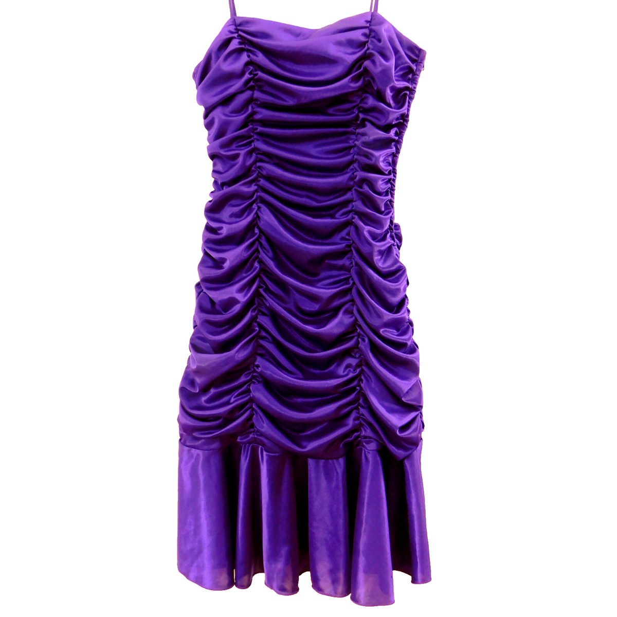 purple tiered homecoming dress Tulle Beaded Strapless Tiered Short Homecoming Dress Blue / US 14