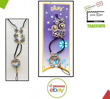 IDEA REGALO PENDENTE CIONDOLO CATENINA PER CELLULARE SMARTPHONE CANE STELLE 