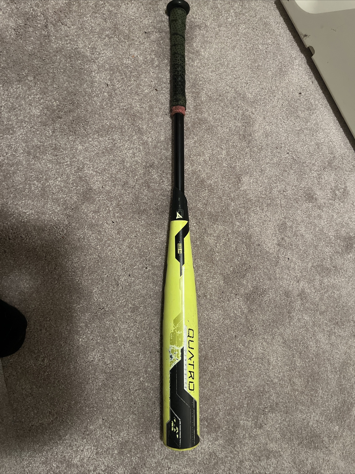 2018 Rawlings Quatro BBCOR Baseball Bat 33/30 GLOWSTICK eBay