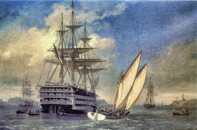 AUGUSTE ETIENNE FRANCOIS MAYER *2X3 FRIDGE MAGNETS* PAINTER FINE ART NAVAL SHIPS