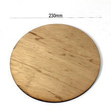 Wooden Circle 23cm diameter Plywood 5mm 230mm Round Embellishments Blanks